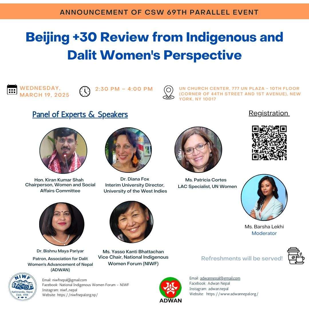 ADWAN and NIWF to Host Parallel Event at CSW 69
